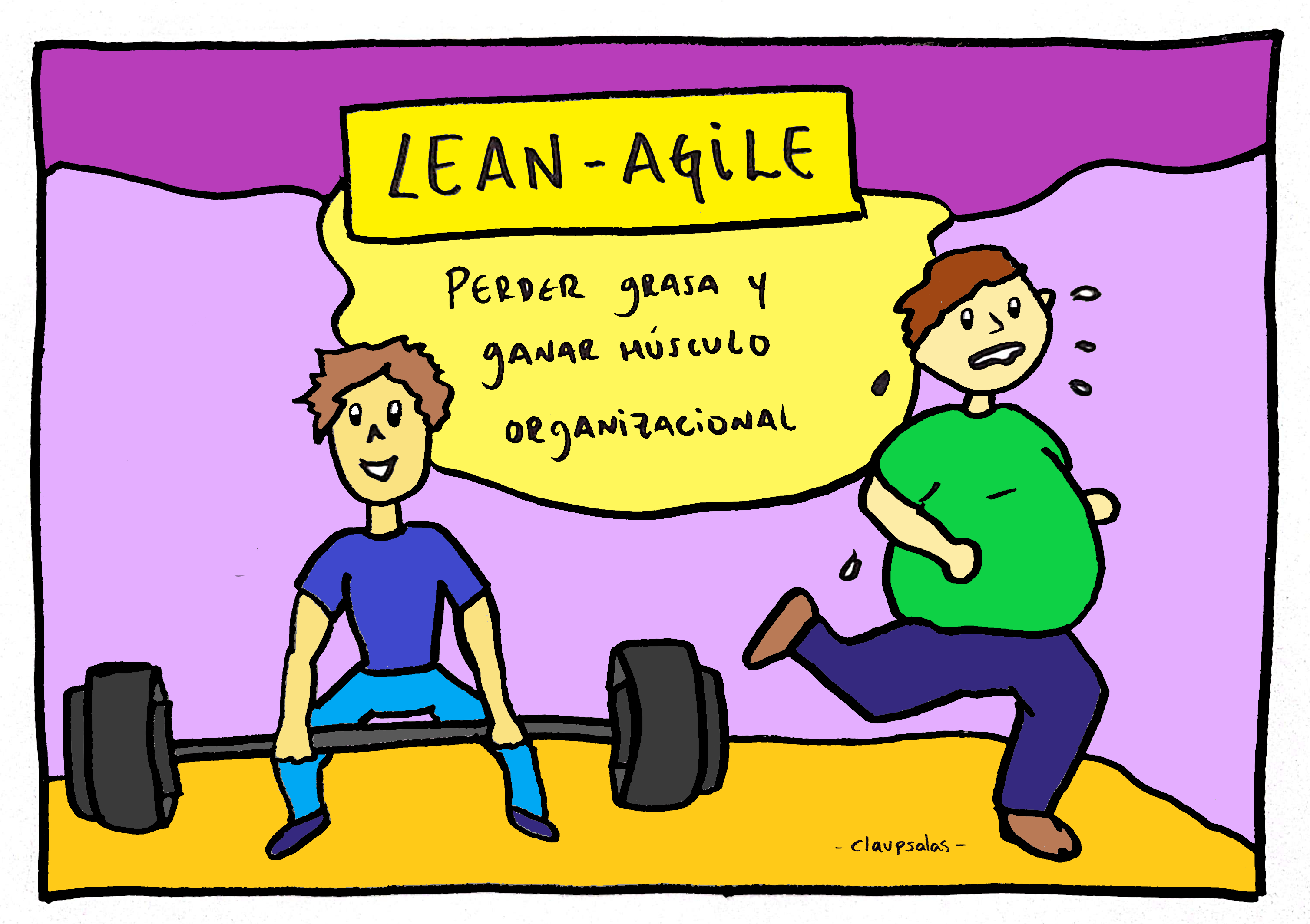 Lean-Agile grasa y musuclo